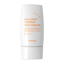 Poeul Balance Tone-up Sun Cream SPF PA Makeup Base Fresh Face Cream Hypoallergenic Tone-up Mild Sun Cream Mixed Sunscreen UV Protection Tone-up Cream / 포을 밸런스 톤업 선크림 SPF PA 메이크업베이스 쌩얼크림 저자극톤업 순한선크림 혼합자차 자외선차단 톤업크림
