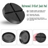 Yharnamite 2 Pcs Floor Jack Rubber Pad, Universal Jack Adapter,