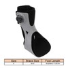 Ankle Stabilizer Adjustable Breathable Pain Reduce Portable Drop Foot Orthosis