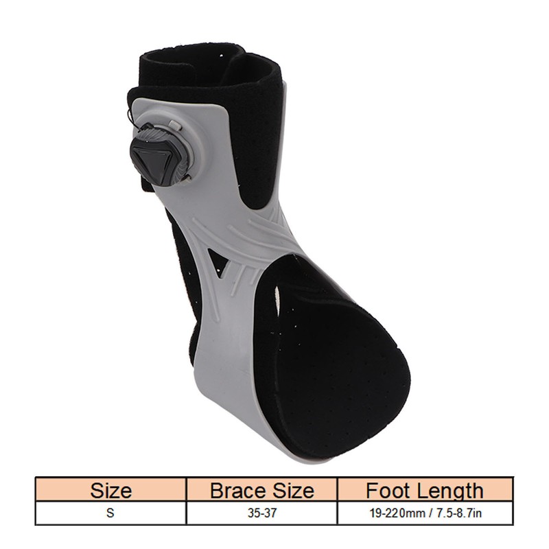 Ankle Stabilizer Adjustable Breathable Pain Reduce Portable Drop Foot Orthosis