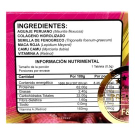 Aguaje Peruano 30 Tabletas Fer Y Greco