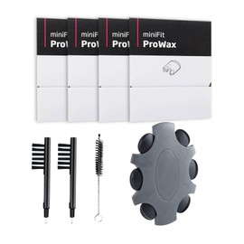 Prowax MiniFit Replacement Wax Filters - Hearing Aid Wax Guards for Oticon ProWax MiniFit Hearing Aid Supplies Cleaning Tools Included (4)
