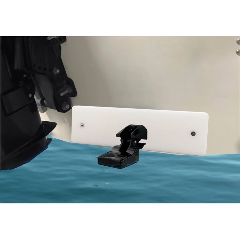 Brocraft Resistant Marine Transom Transducer Boat Mounting Board Plate