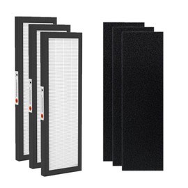 FLT4825 Replacement Filter B Compatible with AC4825 AC4300 AC4800 AC4900 AC4850, True Filters & Activated Carbon Pre-Filters