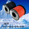 OPLIAT 12 Gauge Wire【Red 25ft + Black 25ft】 High Temp