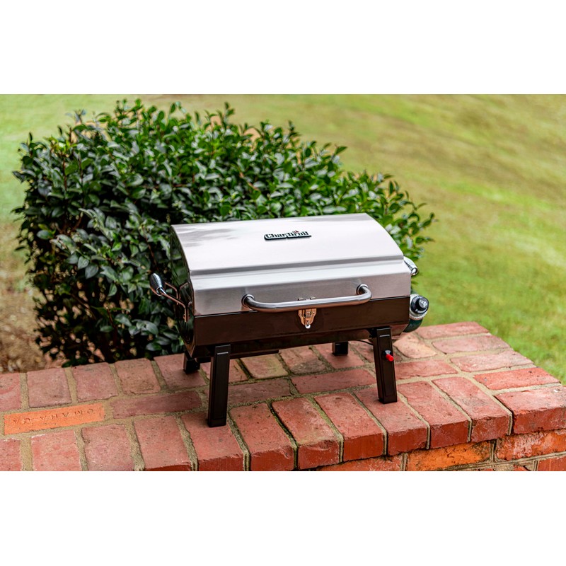 Char-Broil Stainless Steel Portable Liquid Propane Gas Grill