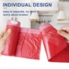 15L Garbage Bags Drawstring, Extra Strong Small Garbage Bag Unscented,