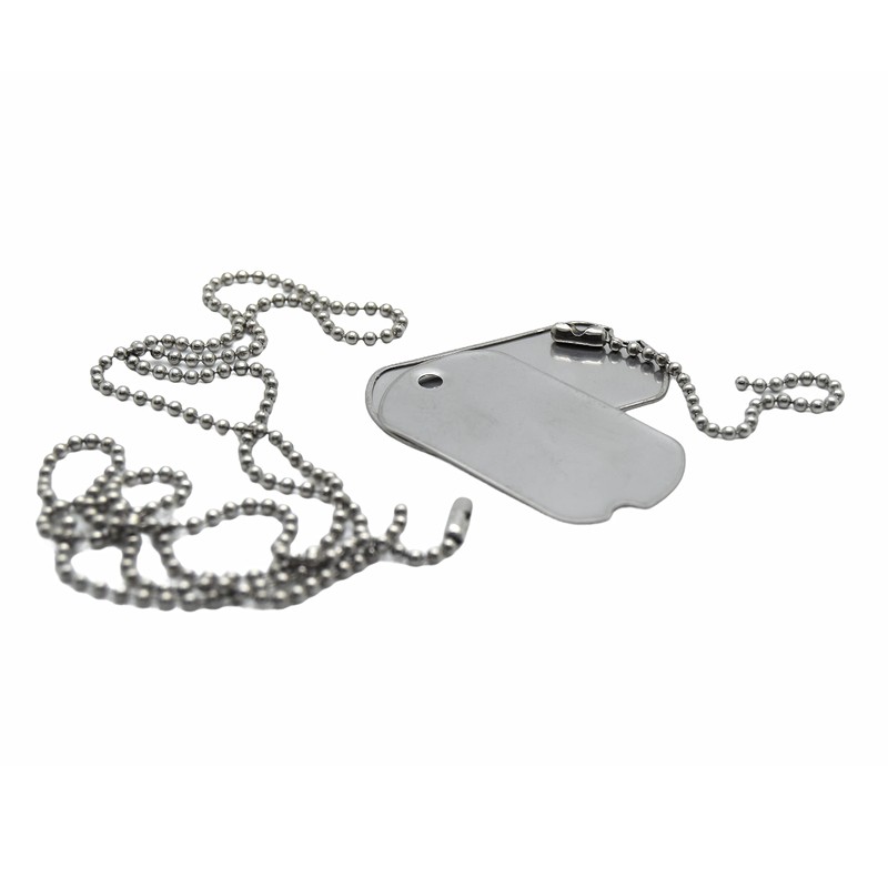 WW2 Dog Tags Blanks - pre 1965 Exact Replica -