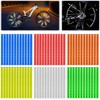LuminKing Reflective Strips for Bicycle Spokes - 72-Piece Spoke Covers,
