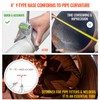 Upgraded Pipe Center Finder, Pipefitter Tool with Centering Head, Pipe