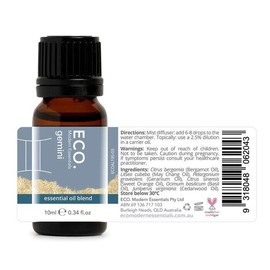 ECO. Modern Essentials Gemini Zodiac Sign Essential Oil Blend, 10ml