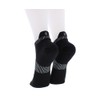 On Men's Ultralight Low Sock, Black/White, XL