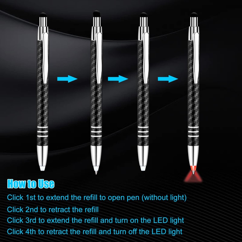 Lighted Tip Pen - LED Penlight Light Up Pen Light