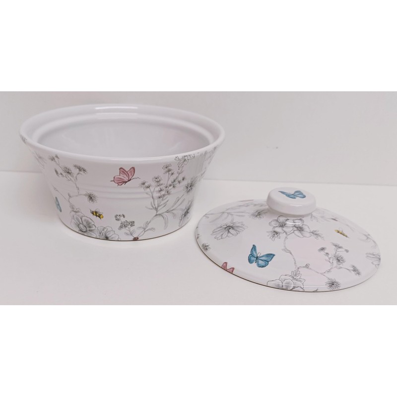 Rainbow Decors Secret Garden Casserole Dish with Lid 500 ml