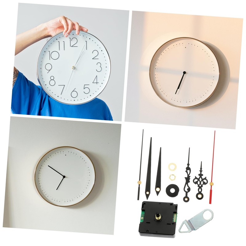 SEWACC DIY Silent Wall Clock Movement Mechanism Replacement Parts Clock