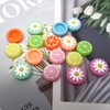 Honbay 16PCS Silicone Thumb Grip Caps Cute Fruit Lemon and