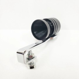 Mechanic Force 2.25" Tail Pipe Muffler Tip Whistler Turbo Sound Simulator Exhaust Pipe Black