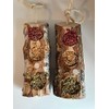 Wild Bird Log Feeder with Seeds and Perch (Pack of