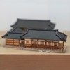 MECCANIXITY Miniature Roof Tiles ABS Roof Sheet Mini Houses Set
