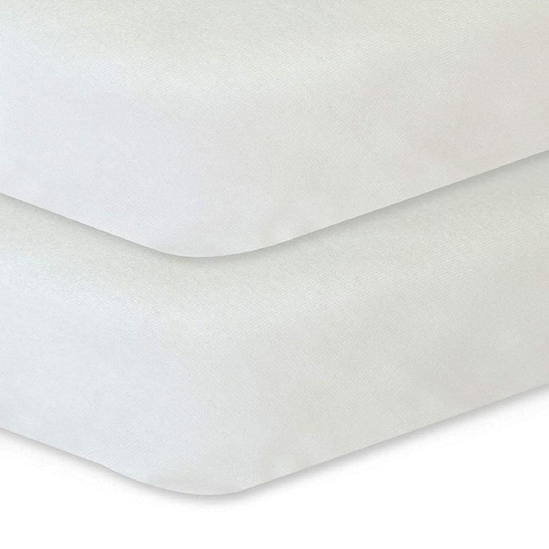 Pack N Play Sheet Fitted 2 Pack Organic, 100% Cotton