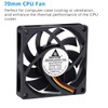 GDSTIME 70mm x 70mm x 15mm 12V 3PIN DC Brushless