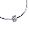 LuckyLy Charms para Pulseras Acero Inoxidable Zirconia Cúbica Regalos Mujer