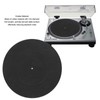 Turntable Platter Mat Vibration Reduction Static Resistant Professional Vinyl Record