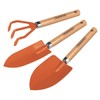 Tramontina 3-Piece Garden Tool Set (Metal-Wood)