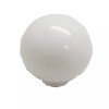 BELWITH White 1-1/4" Ceramic Dome Round Cabinet Knob Pull P307-24