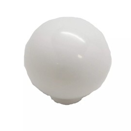 BELWITH White 1-1/4" Ceramic Dome Round Cabinet Knob Pull P307-24