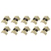 METALLIXITY Spring Loaded Hinges (20mm x 15mm x 6mm) 50Pcs,