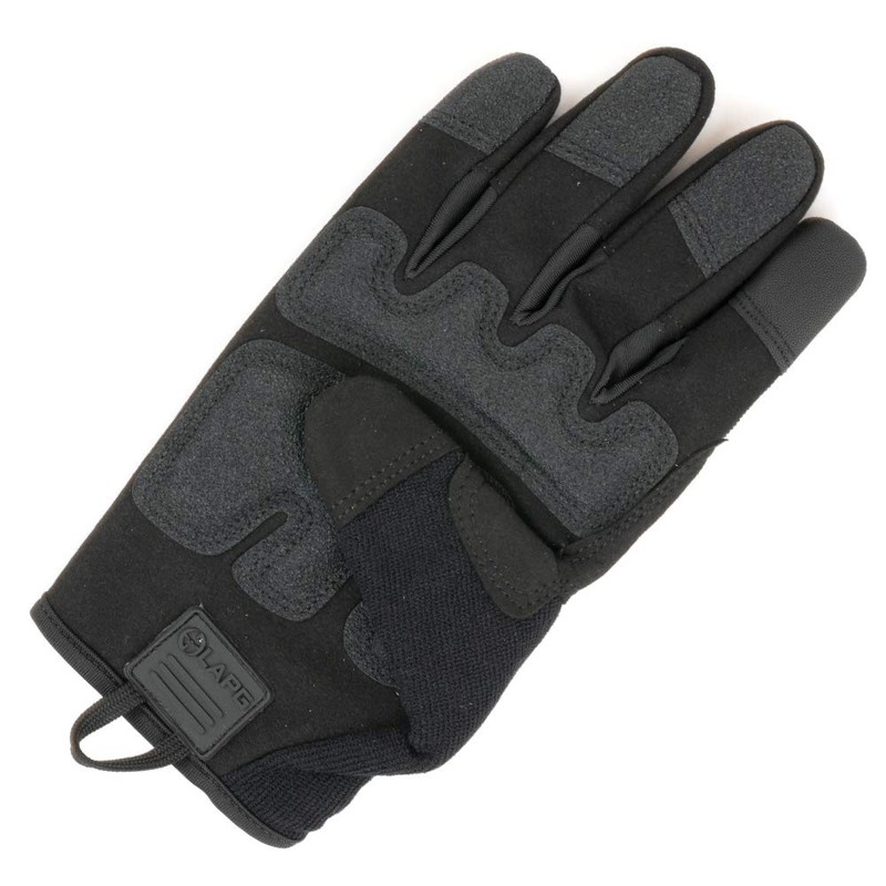 LA Police Gear KP Impact Protection Glove, Rubber Knuckle Impact