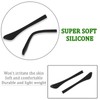 5 Pairs Eyeglass End Tips Anti-Slip Silicone Eyeglass End Tips