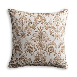 Maison d' Hermine Decorative Pillow Covers 100% Cotton Toile Washable Cushion Cover with Invisible Zipper for Home Decor, Sofa, Couch, Bedroom, Allure - Thanksgiving/Christmas (20"x20")