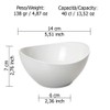 omada Design Set of 3 Plastic Bowls, Two-Tone, 40 cl,