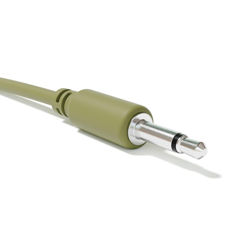 ExcelValley - 12-Pack - Mono Modular Patch Cables TS 3.5mm