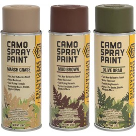 Rothco Camouflage Spray Paint Military Colors Camo Paint Can 12oz - Coyote Brown