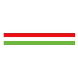 Colourful Flag Vinyl Stripe Car Hood Decal Sticker for Grille Fender Hood Roof Side Skirt Body Trunk Exterior Decoration Vehicle Decals (Italy)
