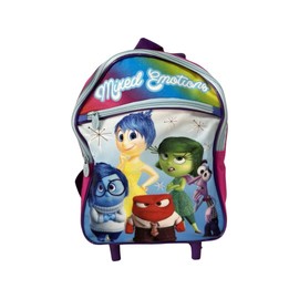 Mixed Emotions 3-way Suitcase Luggage Or Toddler Rolling Backpack With Handle