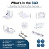 Blessimo® 12 Pack Magnetic Cabinet Locks Baby Proofing with 12