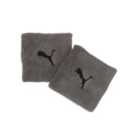 Puma 053867 TR ESS Core Wristband, Training Running Men's 25th Autumn Winter Color, Gray Echo Black (13), Free Size