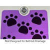 Dog Bath mat for tub, Non Slip Shower pad, Smooth