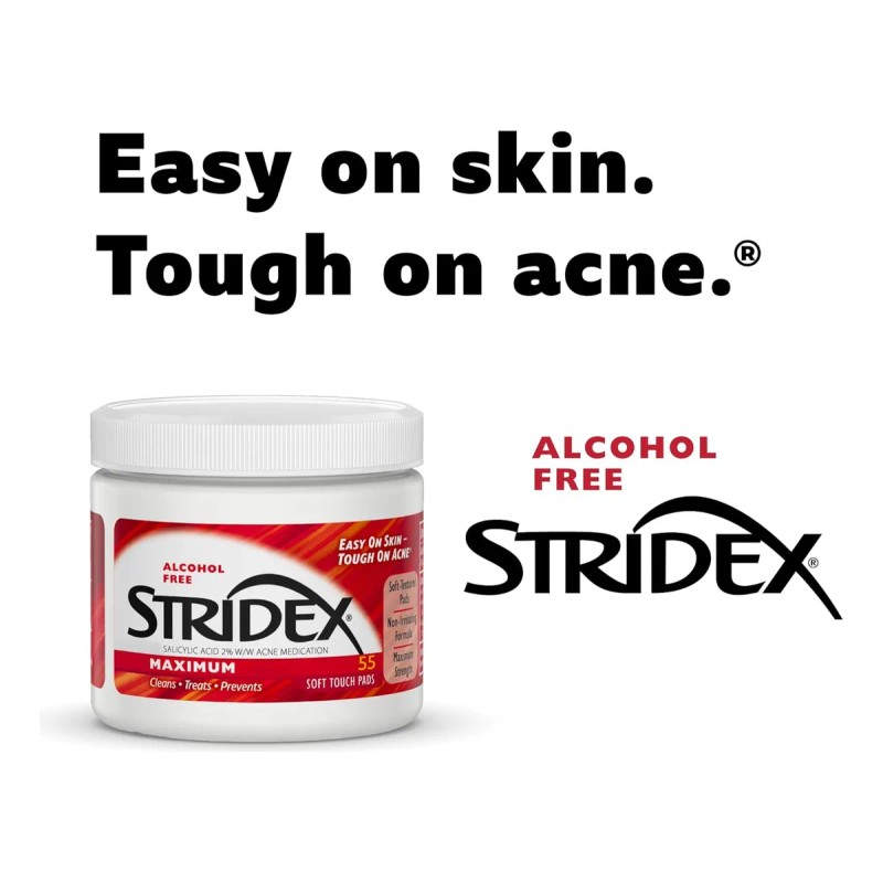 Stridex - Almohadillas Para Acné De Uso Diario Importado