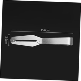 KICHOUSE 6pcs Stainless Steel Food Tweezers Precision Kitchen Tweezers for Plucking Styling and Culinary Use and Practical Utensils for Cooking and Food Design