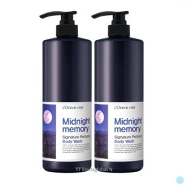 Roderberg Signature Body Wash Midnight Memory x 2 / 로더베르 시그니처 바디워시 미드나잇메모리 X2개