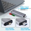 M.2 Nvme PCIE NGFF SATA SSD Enclosure USB3.2 Gen2 Type