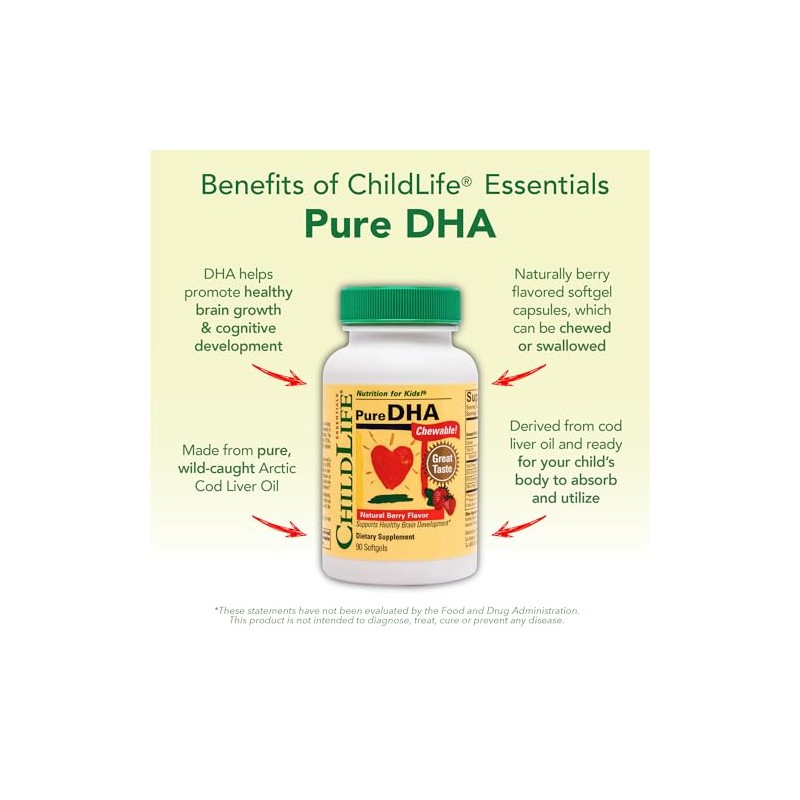 ChildLife Essentials® | Pure DHA Soft Gel Capsules, 90 CAPS