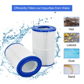 Celliparts PDM30 Oval Shaped Spa Filter 461269, 30 Sq. ft. Hot Tub Filter Cartridge FC9940M Compatible with Stonehenge Odyssey Big EZ EZ Spa EZL Fantasy Compatible with Crossover 730L 730S