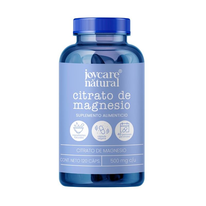 JOYCARE NATURAL Citrato de Magnesio en Cápsulas Relajación y el