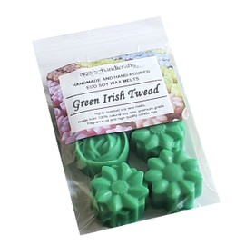 Green Irish Twead Highly Scented Soy Wax Melts